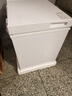 奥克斯（AUX）小冰柜家用小型冷藏柜冷冻柜两用冰柜小型租房家用小冰箱小型冷柜 铜管/128升级/可囤60斤肉/减霜80% 实拍图