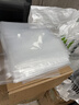 西玛100个特厚文件袋大容量透明按扣袋 A4塑料档案袋子防水学生资料袋试卷收纳袋文件夹办公用品公文袋 【50个特厚】透明白色 实拍图