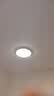 惠普护眼卧室吸顶灯简约led极简超薄普瑞中山灯具房间灯 臻之光包安装 实拍图