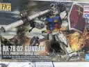 万代（BANDAI）HG 1/144 RX-78-02 高达(THE ORIGIN VER)高达拼装模型玩具 实拍图
