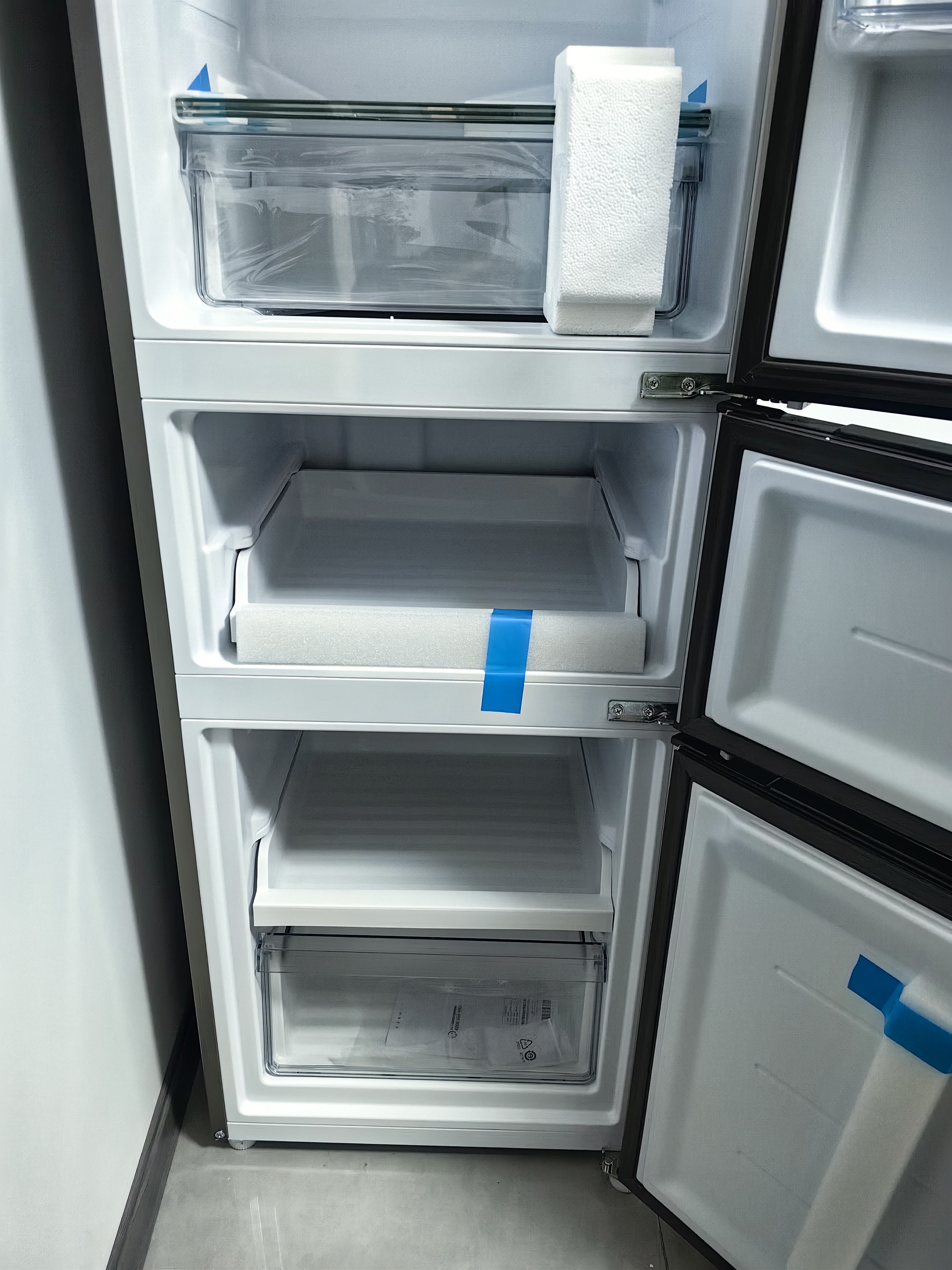 统帅海尔出品悦享系列230L三门家用冰箱小型直冷租房三开门一级能效补贴LC3-230S901【2026新款】 实拍图