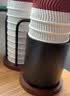 范爷家复古一次性纸杯架双杯水杯咖啡杯茶杯收纳置物架桌面杯子收纳神器 实拍图