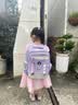 活石早教益智儿童书包小学生1-3年级3-6女孩男超轻减负4-5年护脊轻便 升级束腰款-减压书包【海绵背+护腰+护脊+勋章日程表】 实拍图