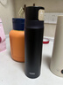 膳魔师（THERMOS）保冷保温杯不锈钢水杯磨砂黑500ml男女子双盖FFM-501送礼 实拍图