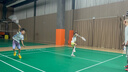 尤尼克斯（YONEX）羽毛球鞋减震防滑舒适亲子款青少年SHB220JRCR白粉35 实拍图