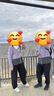 蕉内（Bananain）【王一博同款】502UV Pro男女士新同款防晒衣服冰丝夏季外套 沙草紫拼烟墨黑 L 实拍图