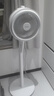 美的（Midea）【净化驱蚊】空气循环扇直流变频新款大风力家用落地扇3D摇头桌面电风扇卧室静音一级能效GDJ24DXS 实拍图