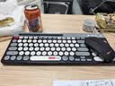 联想（Lenovo）蓝牙无线键鼠套装可充电无线键盘带卡槽双模蓝牙键盘鼠标套装笔记本台式电脑平板手机通用办公键盘 黑灰色【键鼠套装】 【无线2.4G+蓝牙】双模 实拍图