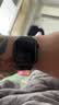 Apple/苹果 Watch S11 智能手表GPS款46毫米亮黑色铝金属表壳黑色运动型表带M/L MEVH4CH/B 实拍图