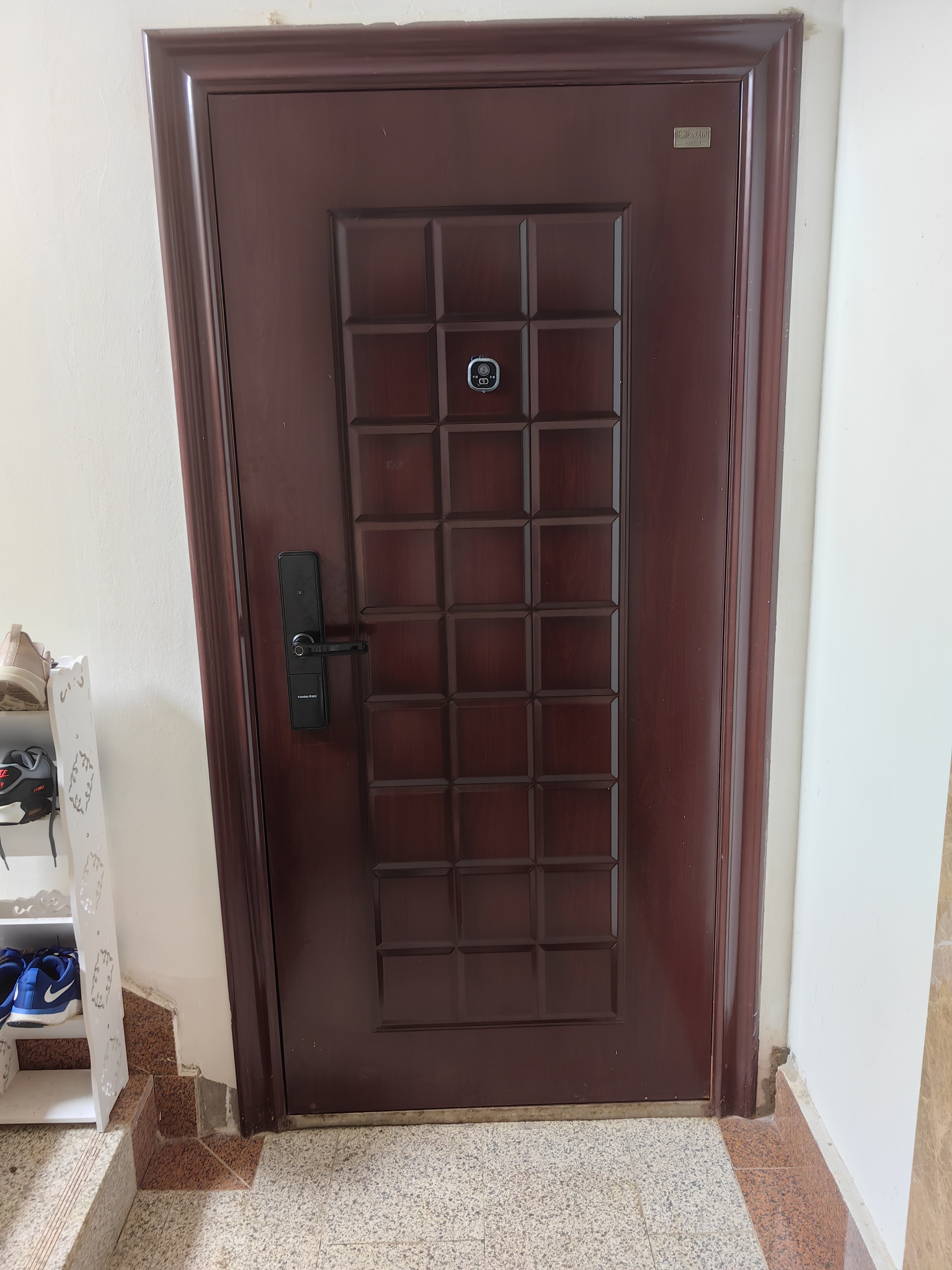 凯迪仕（KAADAS）智能门锁上门安装指纹锁防盗门锁电子密码锁入户门智能锁DK01 实拍图