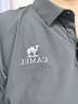 骆驼（CAMEL）户外速干T恤短袖翻领POLO衫原纱凉感抗皱透气吸汗运动休闲上衣 实拍图