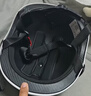 雅迪电动车头盔摩托车头盔3c认证摩登光芒热浪白鲨自行车助力车四季男女通用轻便式E1防晒灰色 实拍图