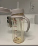 贝亲（Pigeon）自然成长翻盖直饮吸管 大童奶瓶330ml 经典款 18月+  AA278 实拍图