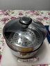 爱仕达奶锅304不锈钢燃气电磁炉通用辅食锅汤锅18CM含蒸格NS18B1WG-Z 实拍图