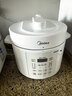 美的（Midea）0涂层精钢厚釜电压力锅5L 智能预约多功能一体电饭煲MY-E5622开盖火锅煲汤炖肉电饭锅家用4-6人 实拍图