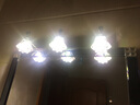 星光耀程 LED镜子灯 现代简约浴室镜柜灯卫生间壁灯化妆镜灯画灯梳妆台灯6100 三头LED白光 实拍图