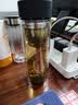 富光双层玻璃杯水杯子茶水分离泡茶杯男女士高颜值团购定制400ML 实拍图