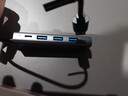 联想USB3.0分线器拓展坞扩展坞转千兆网口RJ45有线网卡转接头笔记本电脑USB扩展器小新一拖四转换器 实拍图