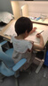 igrow爱果乐学而不凡儿童学习桌椅写字桌实木书桌儿童书桌套装 E7 80cm桌椅 实木桌+萌学椅2.0蓝+国AA护眼灯 80CM宽 实拍图
