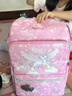 Gmt for kids儿童书包小学生开学轻便护脊双肩包大容量礼物1-4年级女独角兽粉 实拍图