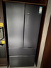 西门子（SIEMENS）冰立方503L大容量法式多门冰箱  超薄平嵌 抗菌净味 高端湖蕴蓝 家用电冰箱KF89BE256C 实拍图