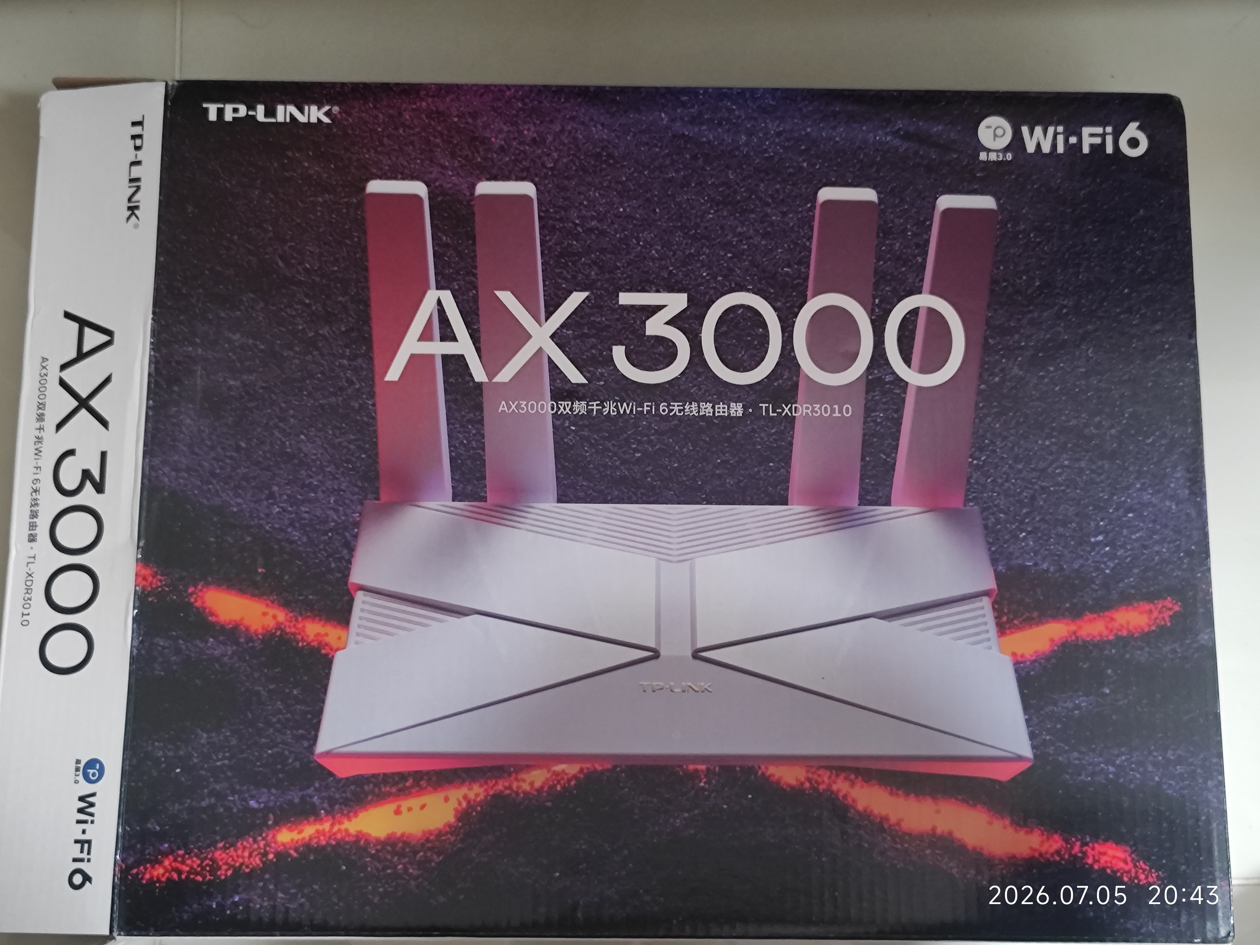普联（TP-LINK）全屋路由器AX3000 子母路由分布式1母3子（独立包装）千兆无线双频大户型易展有线无线均可组网 实拍图