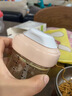 HEGEN海格恩儿童吸管杯盖通用奶瓶杯子配件1-3岁直饮喝水杯盖粉色 实拍图