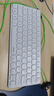 雷柏（Rapoo）E9000G升级款 78键无线/蓝牙多模键盘 刀锋超薄紧凑便携无线键盘 电脑笔记本商务办公键盘 白色 实拍图