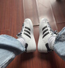阿迪达斯adidas三叶草贝壳头SUPERSTARII男女休闲鞋 IH8659 42.5码 实拍图
