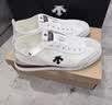 迪桑特（DESCENTE）【新色上市】男女CHRON TEMPO运动休闲薄底帆布鞋 D6231LSN25-男子-WT-白色 40 实拍图