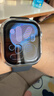 Apple/苹果 Watch S11 智能手表GPS+蜂窝款42毫米深空灰色铝金属表壳黑色运动型表带M/L MF964CH/B 实拍图