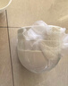 友来福陶瓷碗白瓷中式小碗家用4.5英寸米饭碗喝汤碗6只装洗碗机可用 实拍图