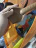 宝宝小铲子玩沙子软胶沙滩挖沙挖土工具儿童海边沙滩玩具水桶套装 沙滩桶【网兜8件套】青草绿 实拍图
