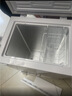 荣事达（Royalstar）小冰柜家用小型冷冻保鲜迷你冷藏商用卧式冷柜单用储母乳柜节能省电 128白色【可囤60斤肉 加厚发泡 强制冷】 实拍图