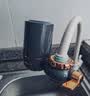 美的（Midea）净水器水龙头过滤器家用自来水滤水器直饮前置过滤器厨房卫生间通用除水垢除余氯双出水可清洗滤芯 一机三芯【两年免换滤芯】 实拍图