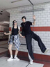 H8小白鞋2026新款春季百搭莆田鞋子情侣男女内增高厚底休闲运动板鞋 白色-黑皮尾（礼盒装） 42 男码 实拍图