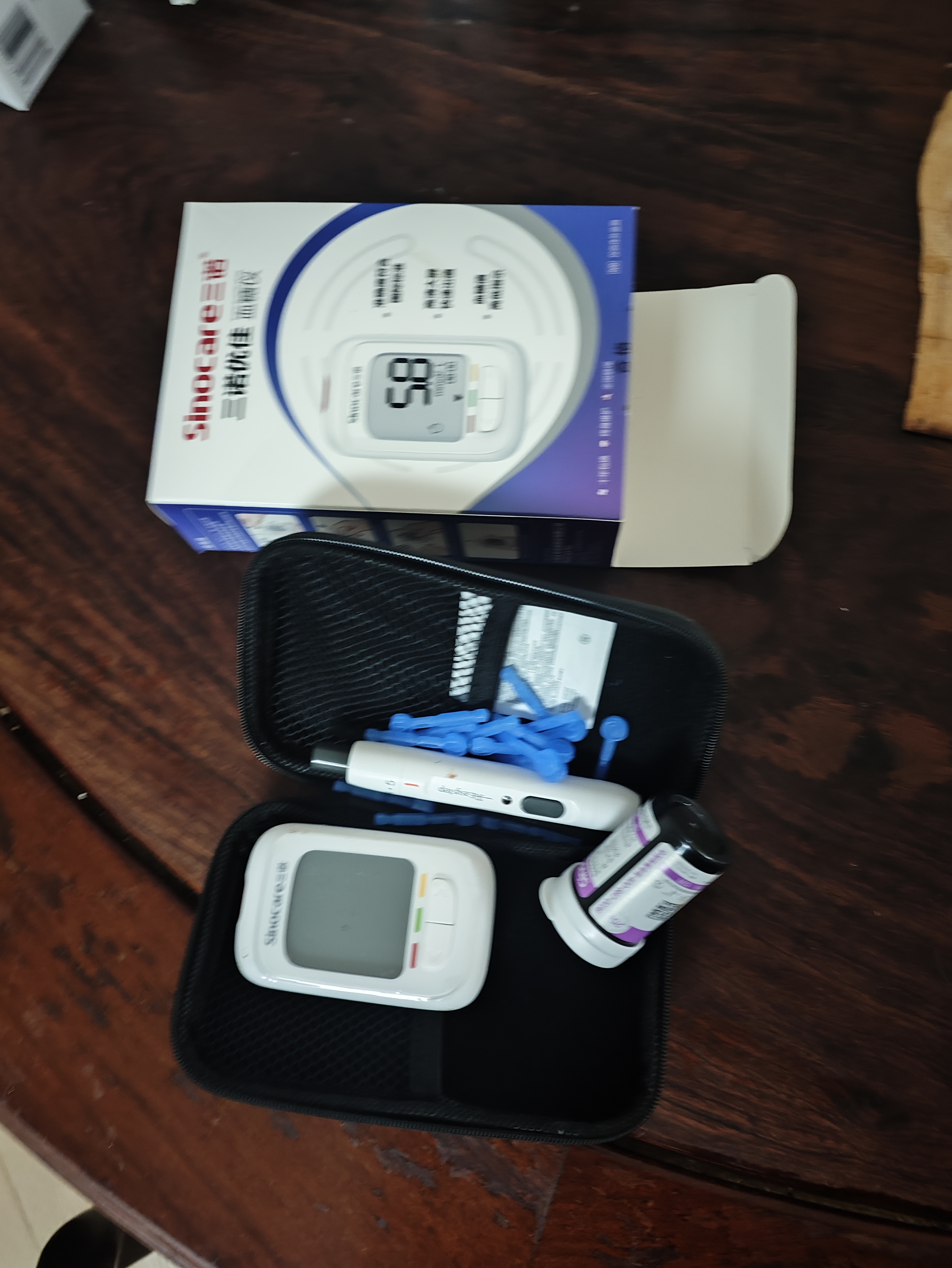 三诺优佳血糖仪家用医用级高精准血糖检测仪测量金榜 仪器+200支试纸 实拍图