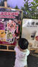 全棉时代婴儿隔汗巾纱布吸汗儿童开学幼儿园宝宝纯棉垫背小猫小鹿小鸟3条 实拍图