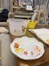 得力（deli）24色水粉缤纷桶画画美术专用水粉画学生儿童绘画涂鸦男孩女孩彩绘套装毕业礼物礼物可水洗颜料 实拍图