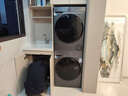 海尔（Haier）【新品11/12/13公斤大容量】超薄洗烘套装家用滚筒洗衣机AI八维减震深层除毛除菌螨柔烘热泵烘干机 【12公斤】52D套装 | 除毛洗+1.21洗净比 送货上楼/免费安装 实拍图