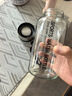 【送杯套】大容量加厚玻璃杯子便携杯茶水分离带杯套泡茶水杯 透明 1000ml吨吨桶 1只装 实拍图
