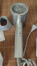 美的（Midea）8亿等离子护发电吹风 家用负离子护发吹风筒 1800W大功率快干吹风机FJ308银 节日礼物 实拍图