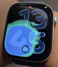 Apple/苹果 Watch S11 智能手表GPS款46毫米银色铝金属表壳雾紫色运动型表带M/L MEVX4CH/B 实拍图