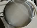 京东京造 漏勺 304不锈钢网漏勺细网勺面粉筛过滤筛20目【一勺多用】大号 实拍图