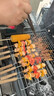 meritcook户外别墅庭院烧烤炉大号家用美式焖烤烟熏烤肉架子BBQ花园烧烤台 麒麟A30+经典烧烤工具套装+电动烤支 实拍图