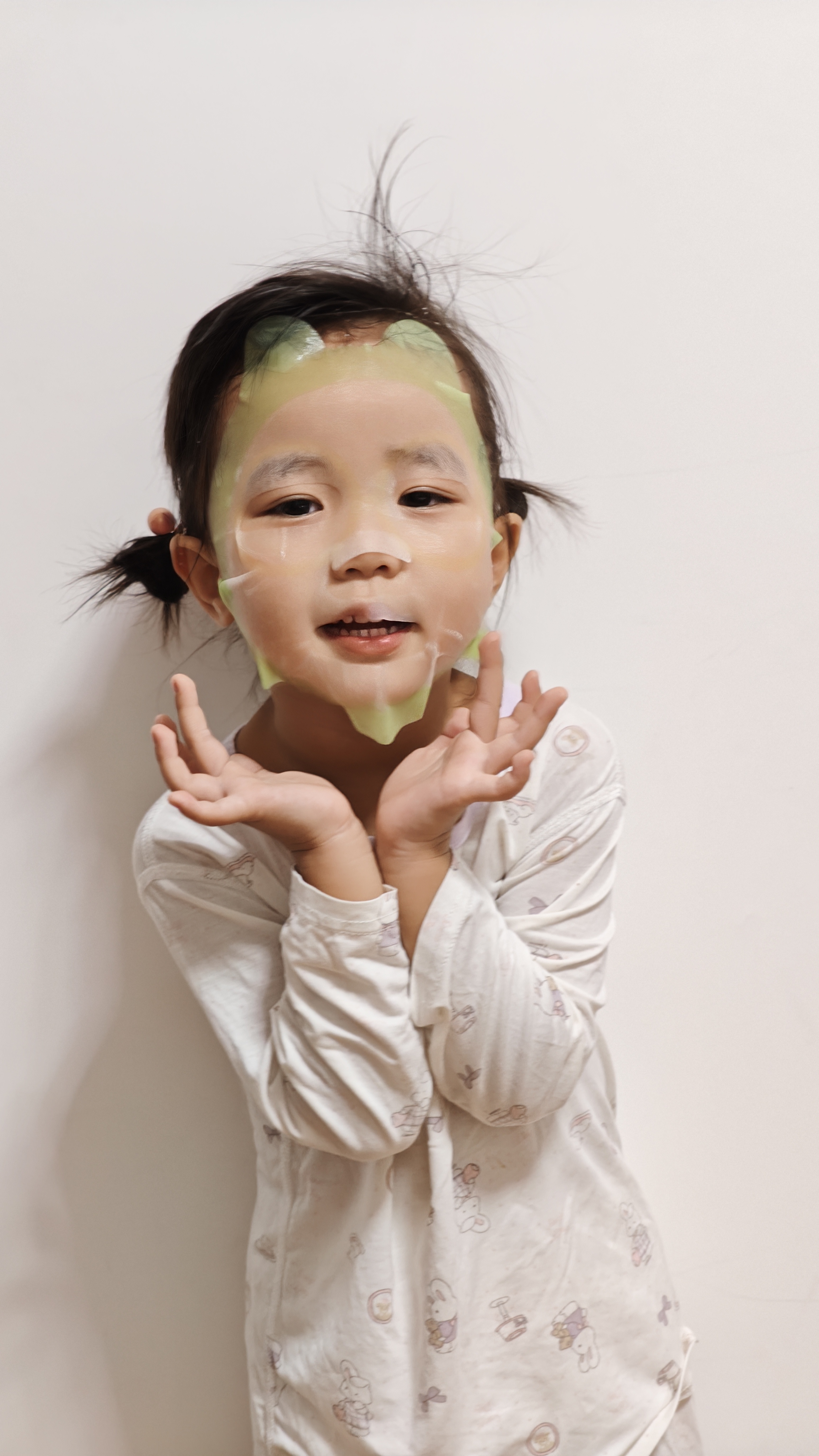 植物妈妈儿童面膜3-6-12岁补水保湿晒后舒缓屏障修护男女孩8片装 实拍图