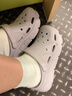 斯凯奇（Skechers）洞洞鞋女士夏季凉拖鞋泡泡鞋厚底增高外穿沙滩鞋踩屎感 实拍图