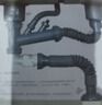 潜水艇（Submarine）CSQ-2C菜盆下水管双槽水槽防臭省空间下水管ABS材质拉伸95厘米 实拍图