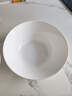 宜家（IKEA）OFTAST奥夫塔耐热餐盘菜盘碗碟西餐盘骨碟家用套装餐具 白色上菜碗23cm 实拍图
