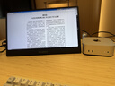 雕塑家15.6英寸4K便携式显示器 100%sRGB广色域 电脑笔记本手机副屏 PS4/5扩展屏分屏一线直连MU156LT 实拍图